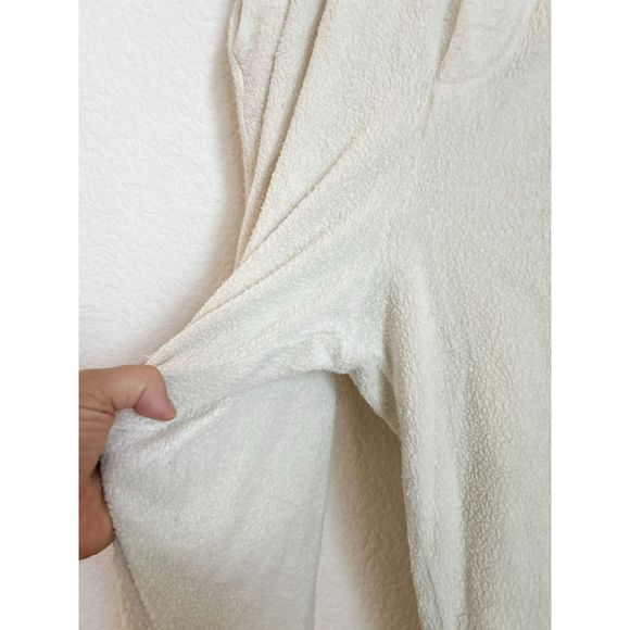 Sundry beige tan fleece cozy‎ fleece lounge set size L - Picture 4 of 9